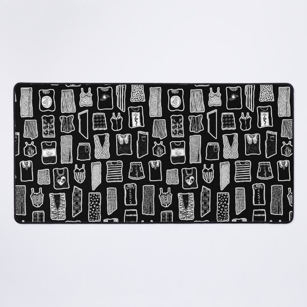 Item preview, * Fashion Aesthetic Pattern * Witchy Black and White Goth Clothing * designed and sold by Stacey Muir.