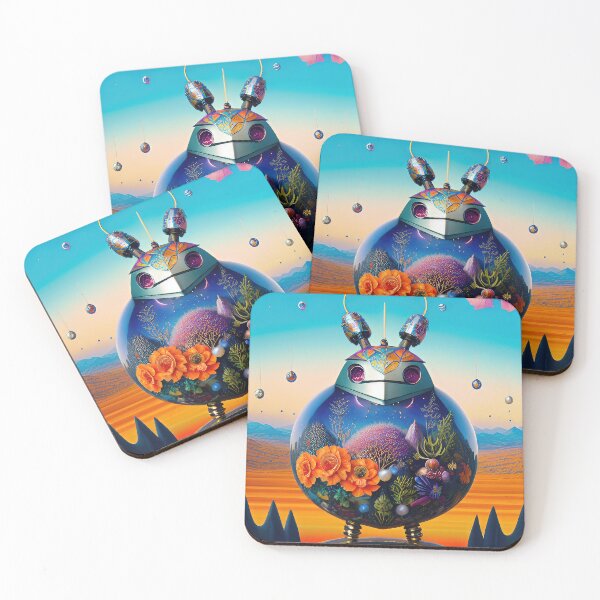 Item preview, Robot bird with natural elements, illustration. designed and sold by HAKKI ARSLAN.