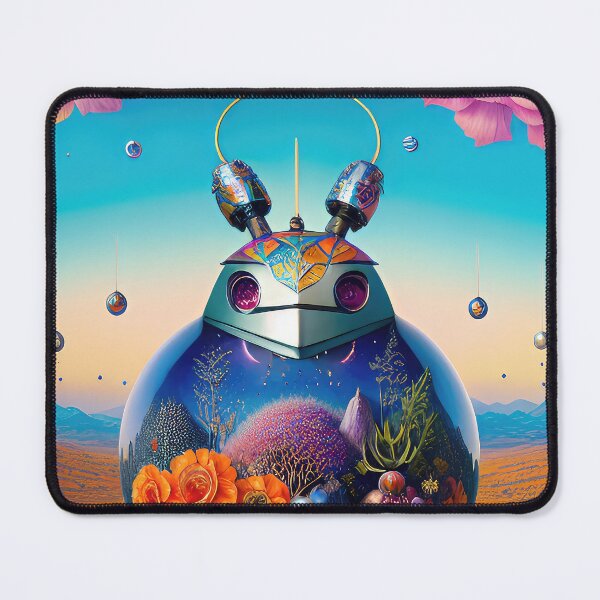 Item preview, Robot bird with natural elements, illustration. designed and sold by HAKKI ARSLAN.