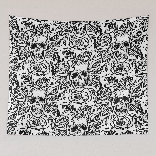 Item preview, Skull Print Black  designed and sold by laurainmmxvi.