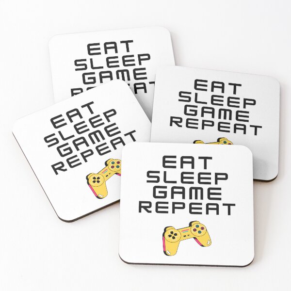 Item preview, Eat Sleep Game Repeat designed and sold by LivingTheDream7.
