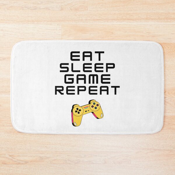 Item preview, Eat Sleep Game Repeat designed and sold by LivingTheDream7.