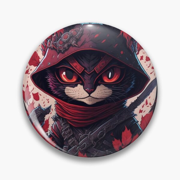 Item preview, Ninja Cat designed and sold by TwinsyArt.