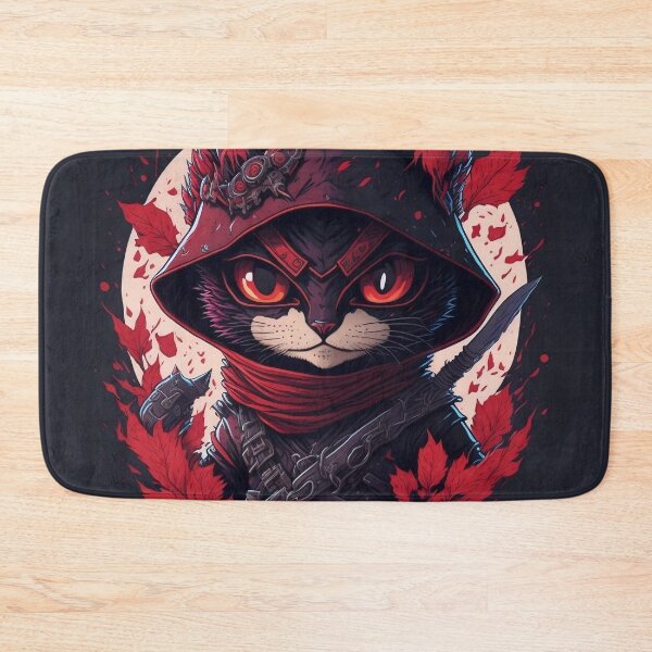 Item preview, Ninja Cat designed and sold by TwinsyArt.