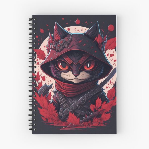 Item preview, Ninja Cat designed and sold by TwinsyArt.
