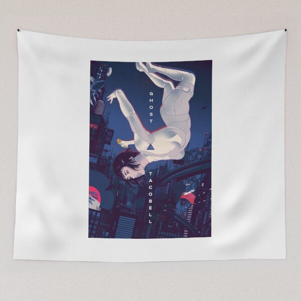 Item preview, Cyborg Ghost In The Taco Bell Ghost In The Shell designed and sold by BrommKarlotta.