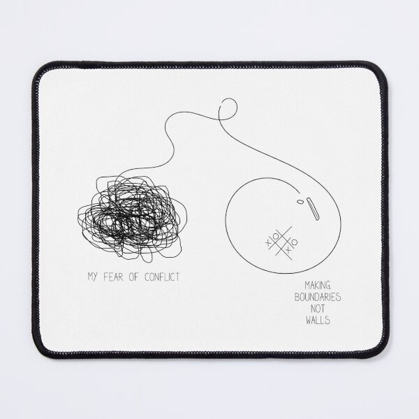 Item preview, Making boundaries not walls creative concept designed and sold by SooperYela.