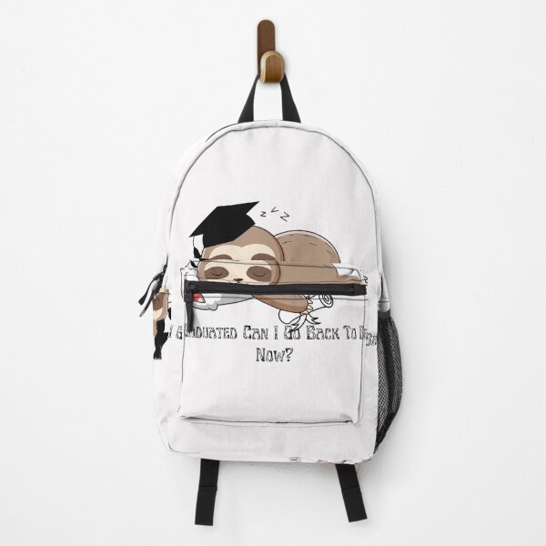 Item preview, I GRADUATED! CAN I GO BACK TO BED NOW? FUNNY TIRED SLOTHS GRADUATION GIFT Clock designed and sold by AOUISM.
