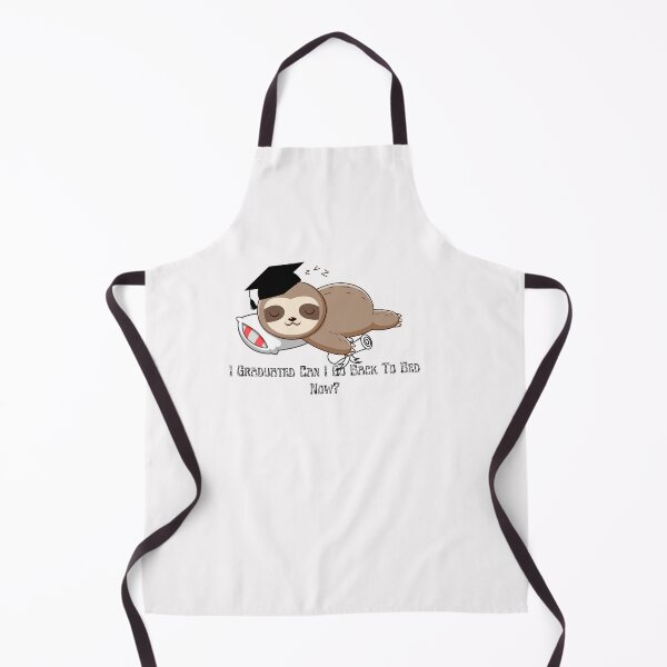 Item preview, I GRADUATED! CAN I GO BACK TO BED NOW? FUNNY TIRED SLOTHS GRADUATION GIFT Clock designed and sold by AOUISM.