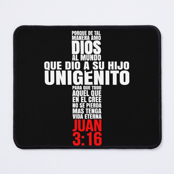 Item preview, Porque de tal manera amo Dios al mundo - Spanish Biblical Quotes for Christians designed and sold by NUMAcreations.