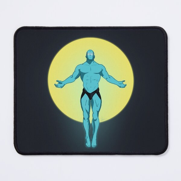 Item preview, dr manhattan poster designed and sold by Alex-B-Russo.