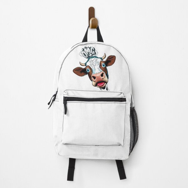 Vista previa del artículo con la obra «Vaca sorprendida divertida: un diseño humorístico y caprichoso», diseñado y vendido por ThriveShop.