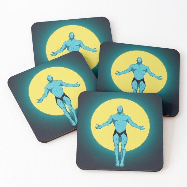 Item preview, dr manhattan poster designed and sold by Alex-B-Russo.
