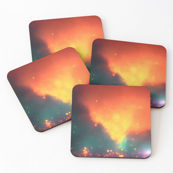Item preview, Vibrant Colorful abstract colors and sparks with bokeh designed and sold by Aaron2610.