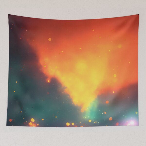 Item preview, Vibrant Colorful abstract colors and sparks with bokeh designed and sold by Aaron2610.
