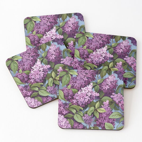 Item preview, Lilacs Pattern 2 designed and sold by BloomBoutiqueTs.