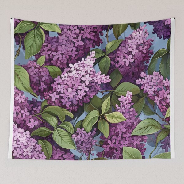 Item preview, Lilacs Pattern 2 designed and sold by BloomBoutiqueTs.