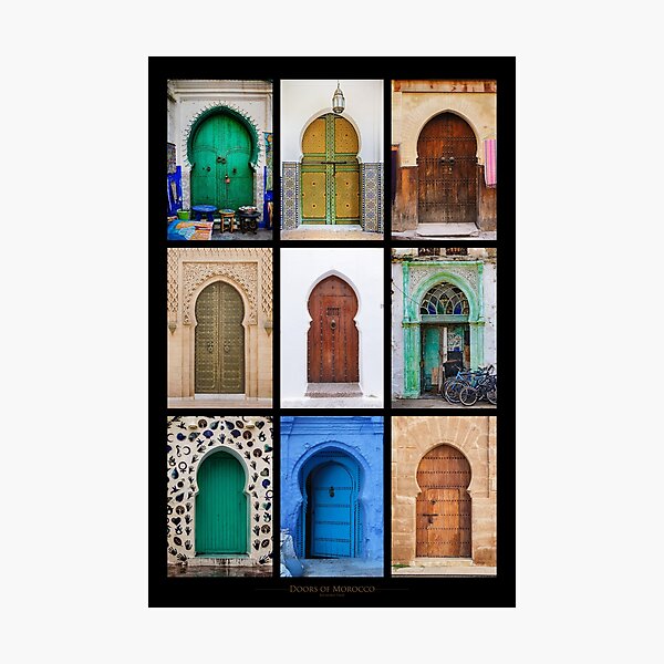 Item preview, Doors of Morocco designed and sold by Reymond Page.