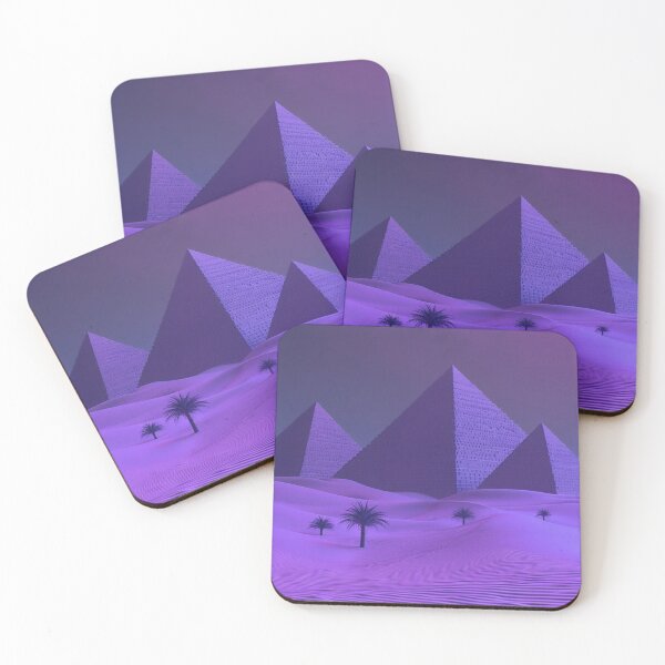 Item preview, Purple Pyramids Vaporwave 80s designed and sold by AlvaroMeurer.