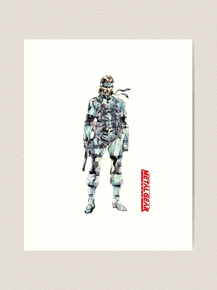 Solid Snake Art - Metal Gear Solid Art Gallery