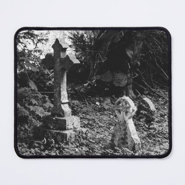 Item preview, Fields of Stone: Overgrown Graveyard designed and sold by OTurnbullPhoto.