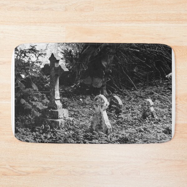 Item preview, Fields of Stone: Overgrown Graveyard designed and sold by OTurnbullPhoto.