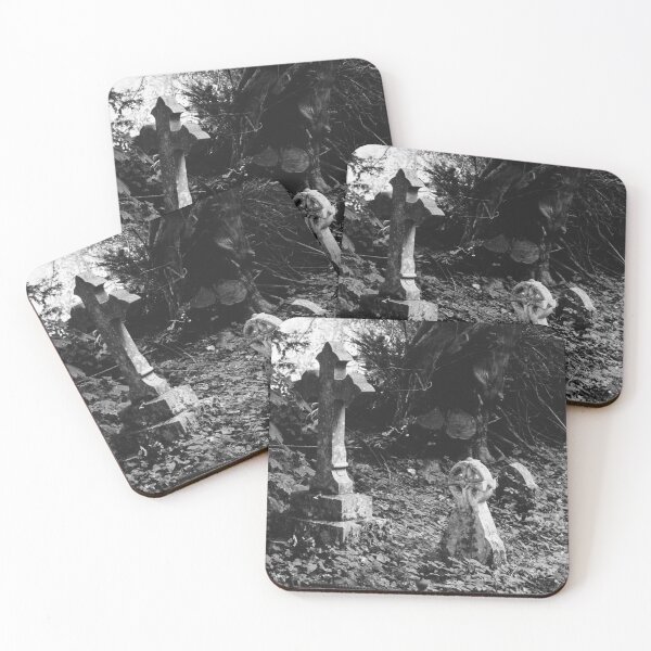 Item preview, Fields of Stone: Overgrown Graveyard designed and sold by OTurnbullPhoto.