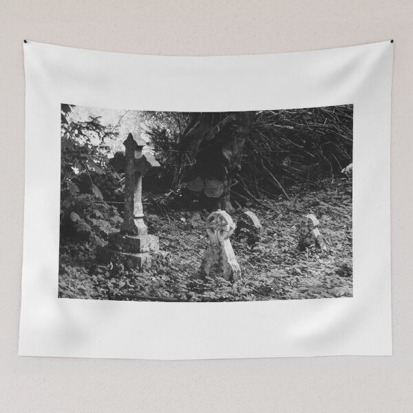 Item preview, Fields of Stone: Overgrown Graveyard designed and sold by OTurnbullPhoto.