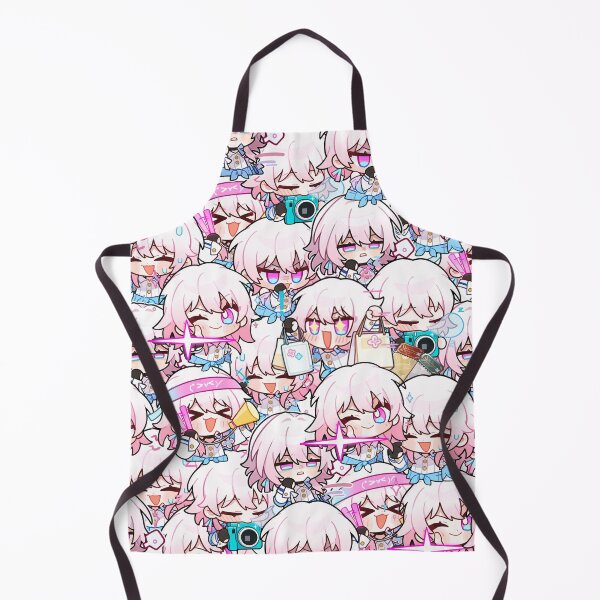 Item preview, March 7th Honkai Stair Rail chibi pattern designed and sold by cheapfan.