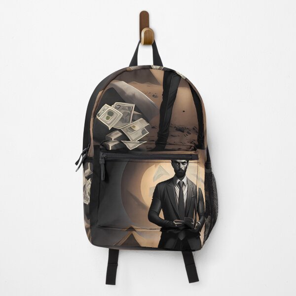 Item preview, Discover a World of Wealth with a Businessman- Perfect for Office or Home Decor with a Futuristic Businessman Design Featuring Interplanetary Cashflow designed and sold by magicalshops.