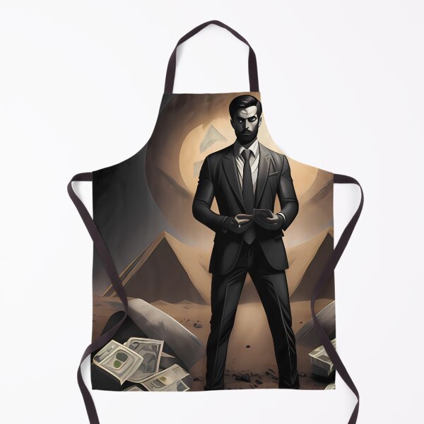 Item preview, Discover a World of Wealth with a Businessman- Perfect for Office or Home Decor with a Futuristic Businessman Design Featuring Interplanetary Cashflow designed and sold by magicalshops.