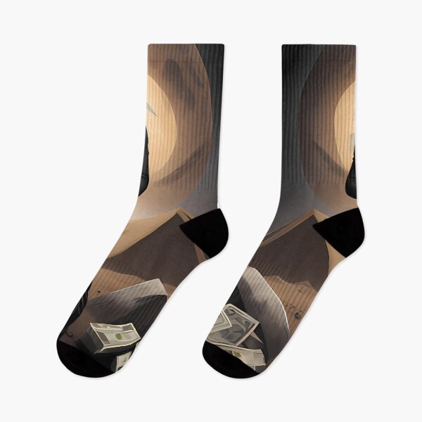 Item preview, Discover a World of Wealth with a Businessman- Perfect for Office or Home Decor  with a Futuristic Businessman Design Featuring Interplanetary Cashflow designed and sold by magicalshops.