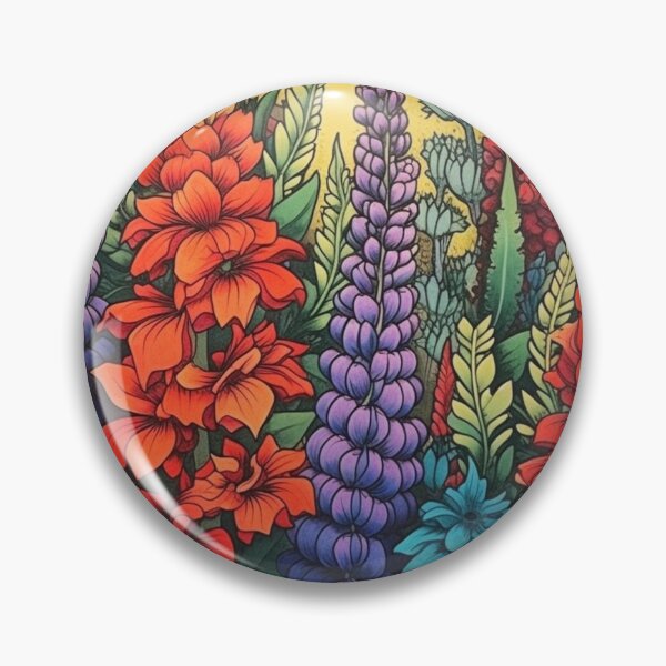 Item preview, Lupines Pattern 1 designed and sold by BloomBoutiqueTs.
