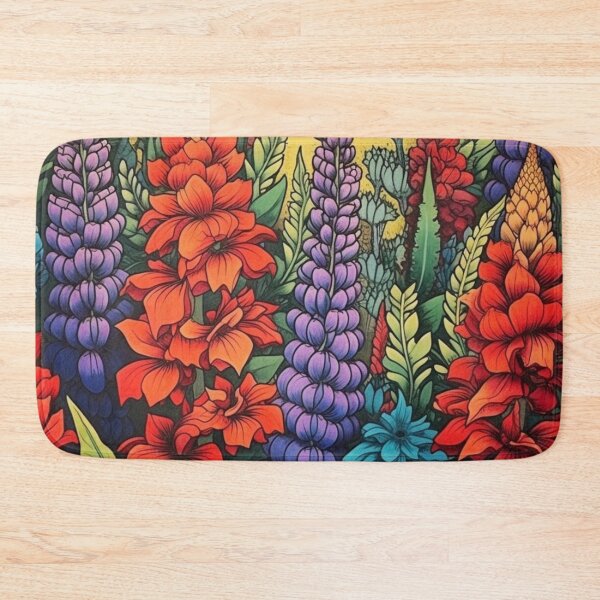 Item preview, Lupines Pattern 1 designed and sold by BloomBoutiqueTs.