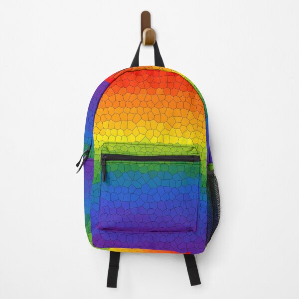 Item preview, Stained Glass Gay Rainbow Pride Flag designed and sold by Sum-Thangs.