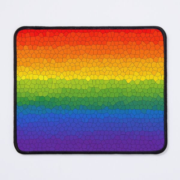 Item preview, Stained Glass Gay Rainbow Pride Flag designed and sold by Sum-Thangs.