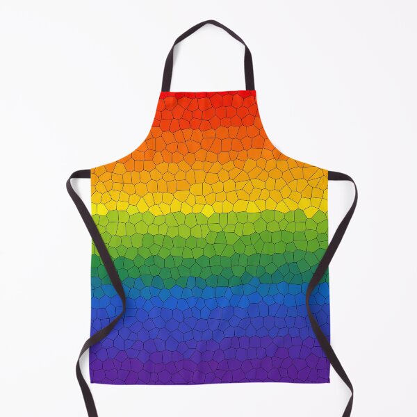 Item preview, Stained Glass Gay Rainbow Pride Flag designed and sold by Sum-Thangs.