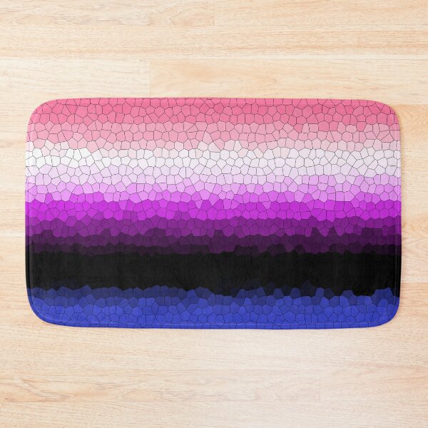 Item preview, Stained Glass Genderfluid Pride Flag designed and sold by Sum-Thangs.