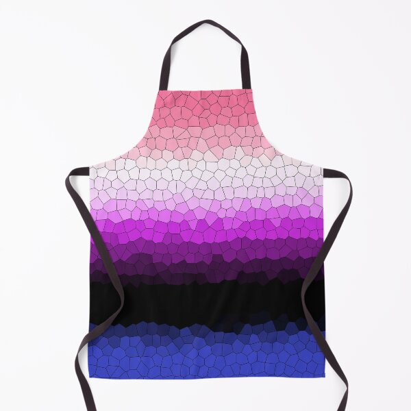 Item preview, Stained Glass Genderfluid Pride Flag designed and sold by Sum-Thangs.