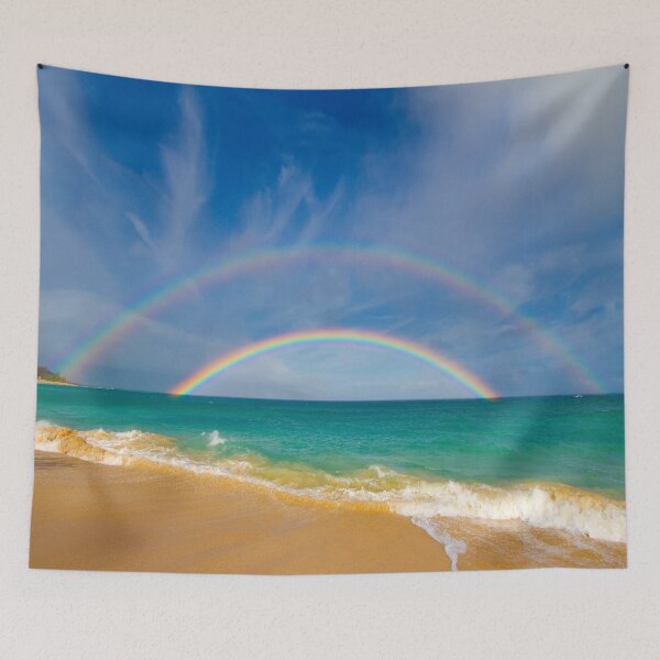 Item preview, Double Rainbow Baldwin Beach designed and sold by Angelina Hills.