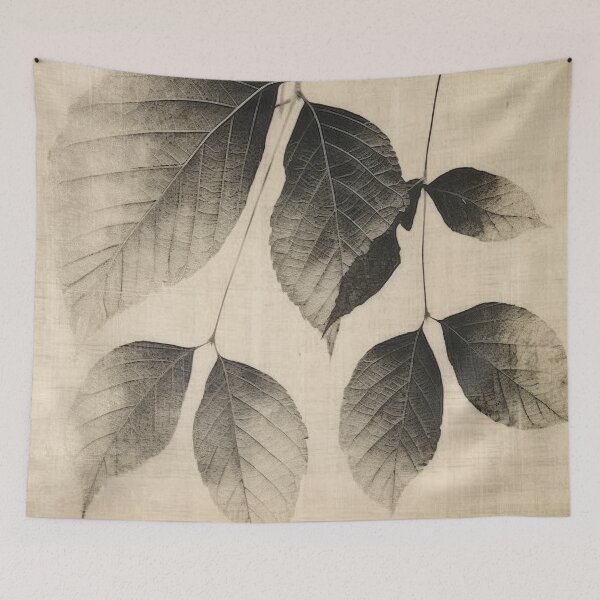 Item preview, Japanese woodblock style leaf prints 04 designed and sold by EmilyDayDreams.