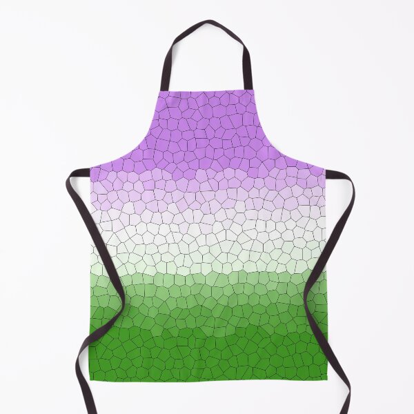 Item preview, Stained Glass Genderqueer Pride Flag designed and sold by Sum-Thangs.