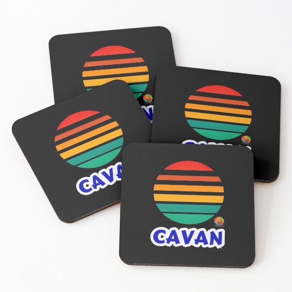 Item preview, Cavan Retro Sunset County Cavan Ireland designed and sold by OliDesigns.