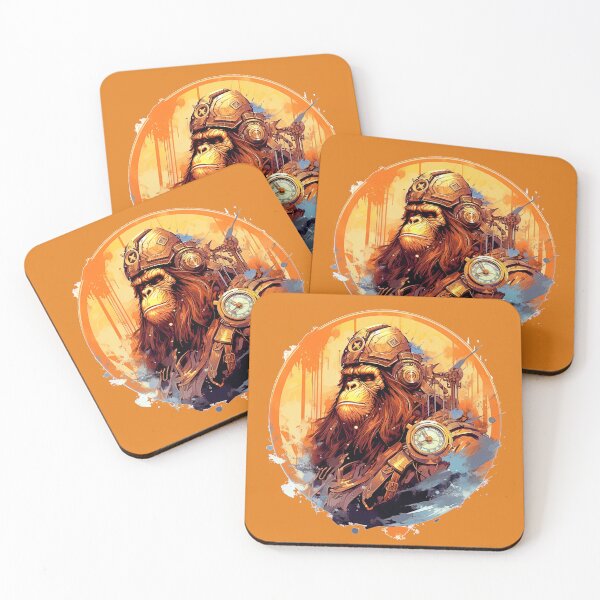 Item preview, Captain Orangutan - Time Guardians In Space designed and sold by IMP-creative.