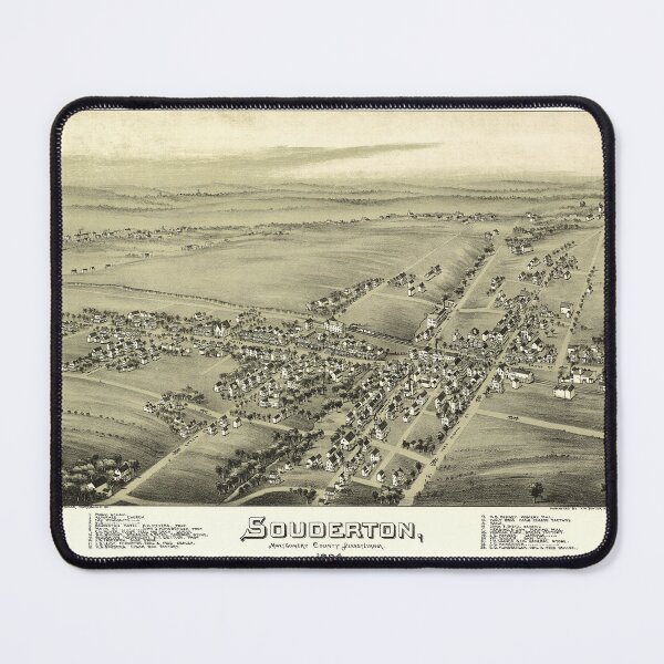 Item preview, Souderton, Pennsylvania (1894) designed and sold by allhistory.