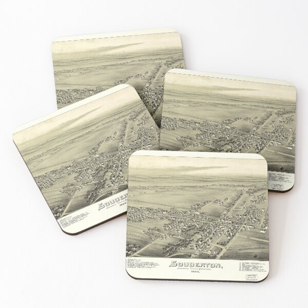 Item preview, Souderton, Pennsylvania (1894) designed and sold by allhistory.
