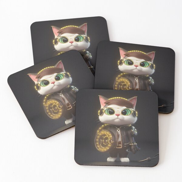 Item preview, Cat Lover Cyber Warrior (Limited Edition) designed and sold by visionsunveiled.
