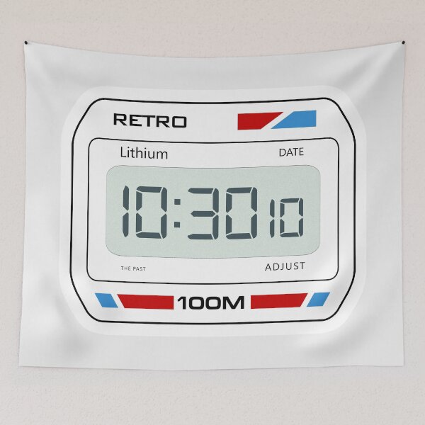Item preview, Watch Face Retro Design designed and sold by millsyb.