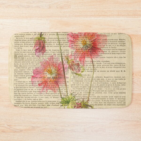 Item preview, Botanical print, on old book page designed and sold by Art by Lilia.