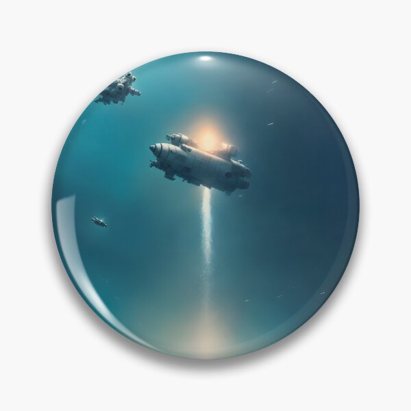 Item preview, Astronaut On Ocean World In Spotlight - Digital Painting designed and sold by Aaron2610.